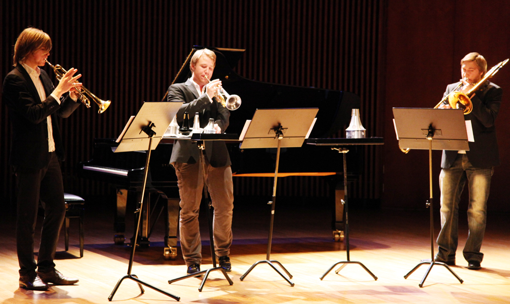 David Stendahl Nordin, Emil Persson, Robert Åslund, Musikhögskolan Örebro 2010